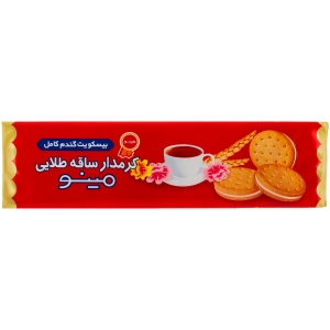 بیسکویت کرمدار ساقه طلایی مینو ۱۹۲ گرمی