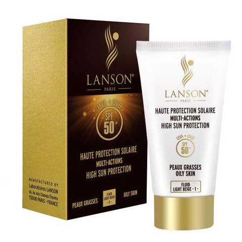 فلویید ضد آفتاب و ضد چروک لانسون مدل Multi action