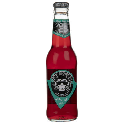 نوشابه گازدار با طعم آلبالو آیسی مانکی