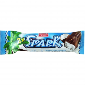 شکلات نارگیلی با روکش کاکائویی اسپارک شیرین عسل ۱۸ گرمی