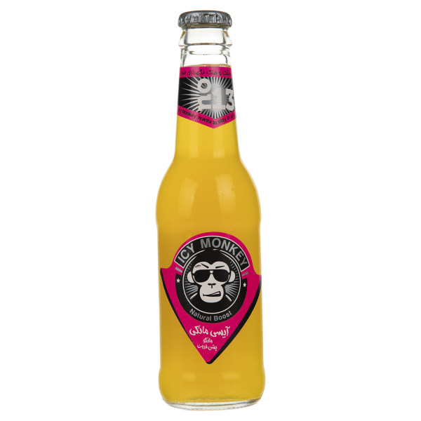 نوشابه گازدار با طعم انبه و پشن فروت آیسی مانکی